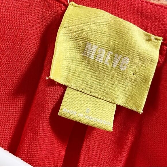 Maeve Anthropologie sleeveless blouse button up - Picture 3 of 6